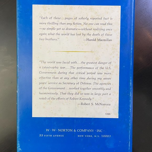 SUPER RARE Thirteen Days - Robert F Kennedy Brand New Unopened 1st Ed. w/Receipt - Picture 5 of 5